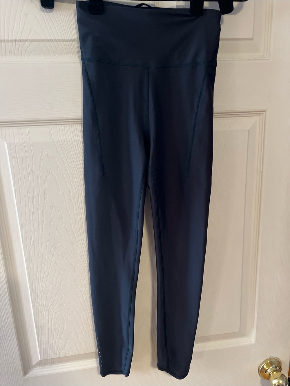 #315 Athleta Black High Rise 7/8 Pocket Leggings XXS SU24 Athleisure